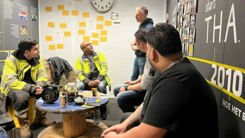 Bij Stedin werksessie medewerkers